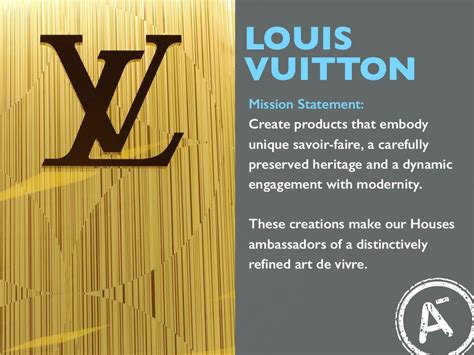 what is louis vuitton vision statement|louis vuitton eco friendly.